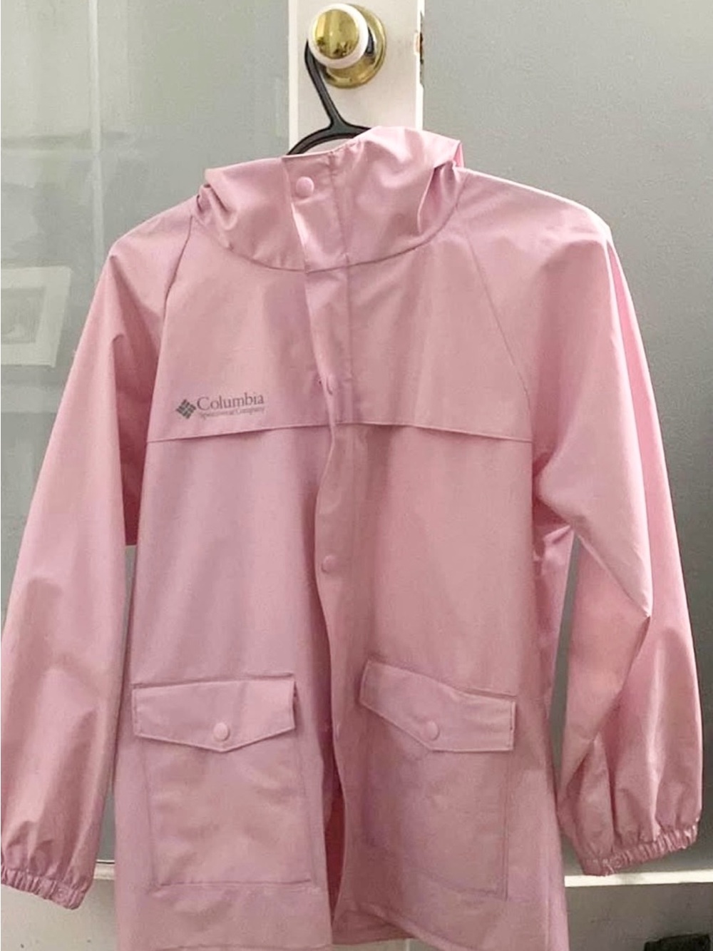 Columbia Youth Pink Rain Jacket